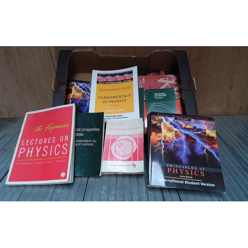 173 - Selection of books on physics