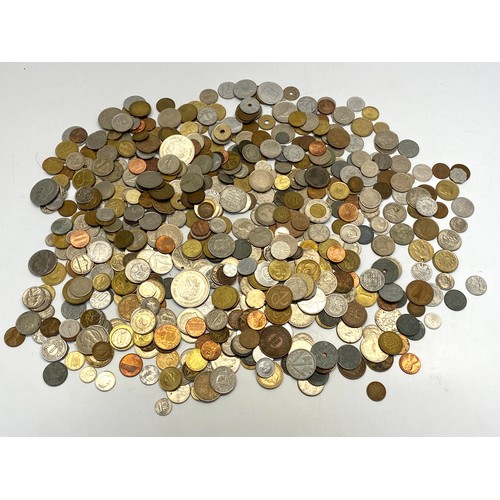 503 - Large collection of foreign and commonwealth coins.