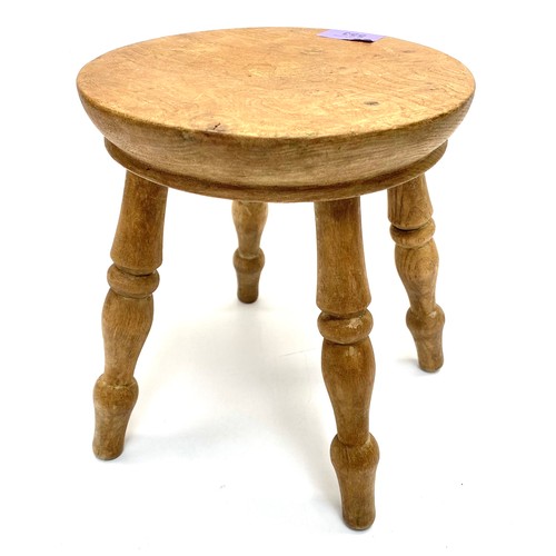 553 - Vintage welsh milking stool.