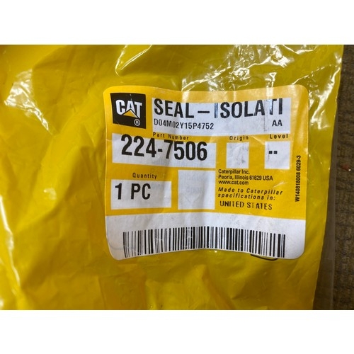 290 - Approximately 20 caterpillar car gasket seals. (retail packaged).