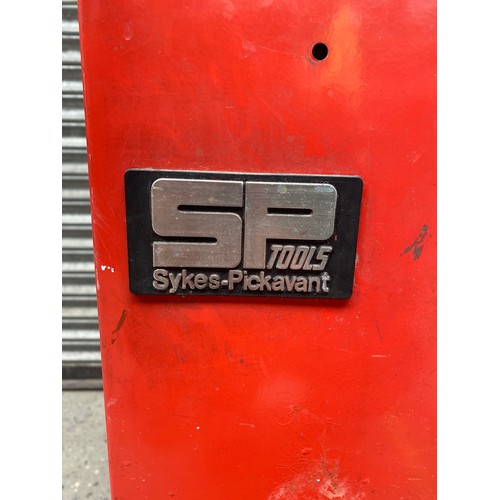 131 - SP Sykes Pickavant tools chest. Dimension: 89cm x 74cm