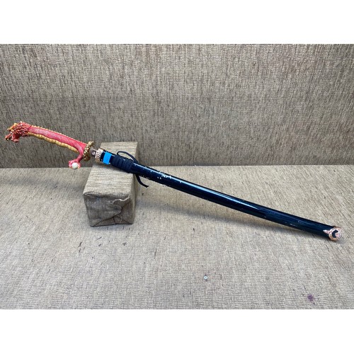 1073 - Replica handmade ornamental katana from an anime (collection only).