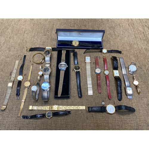 468 - Collection of watches including: Sakata and Roamer Searock.