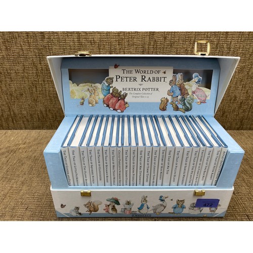 472 - Complete box set of The World Of Peter Rabbit.