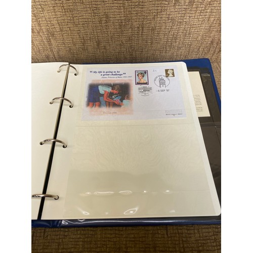 855 - Royal Family album containing collectible coins and first day covers.