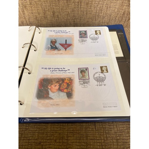 855 - Royal Family album containing collectible coins and first day covers.