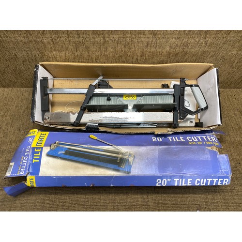 149 - 2 tile cutters.