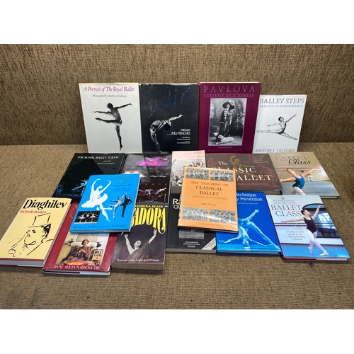 211 - Selection of ballet books