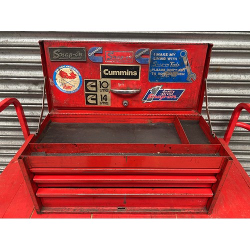 131A - Snap-on tool chest; 60cm x 30cm.