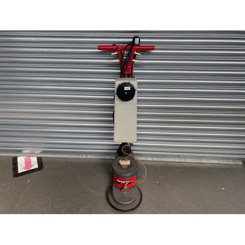 231 - Victor floor maintenance cleaning equipment sprite 300 floor buffer. (running)