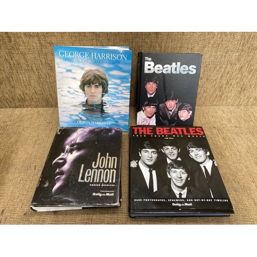 1080H - John Lennon: The unseen archive, The Beatles and George Harrison: Living in the material world.