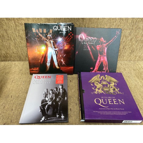 1080J - Queen: absolute greatest, Queen by Geoff Hutson, 40 years of Queen, Queen: one vision.