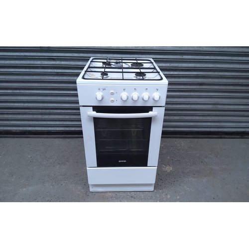 274 - Gorenje gas cooker model number GI52108GW