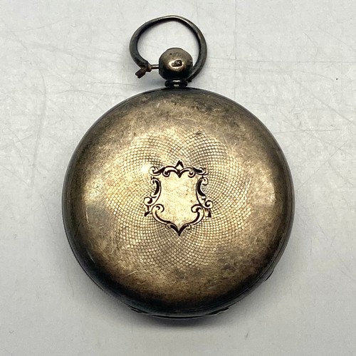 868 - Sliver pocket watch.