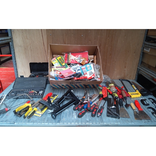 85 - Large selection of tools including some new retail packaged