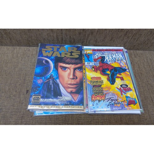 1108 - Collection of Marvel Comics, DC and Star Wars comics including: Star Wars, Dynamic Forces and The Am... 