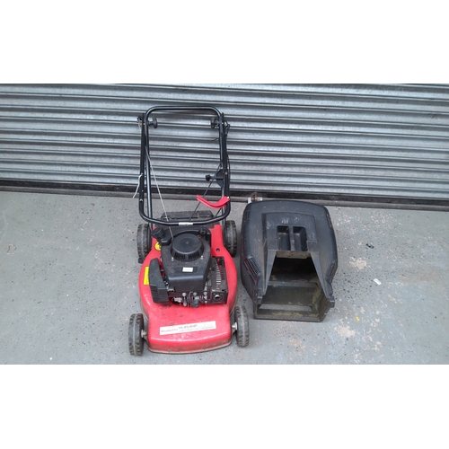 113 - Homelight hand propelled lawnmower hl454hp 45cm cutting width