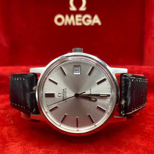 876 - Omega Automatic constellation Genève. With original box and bill of sale from 28/03/80. 3/6J18.