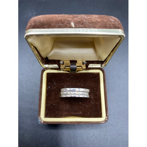 915 - Clogau welsh gold three part silver and 18ct gold heart engraved with 