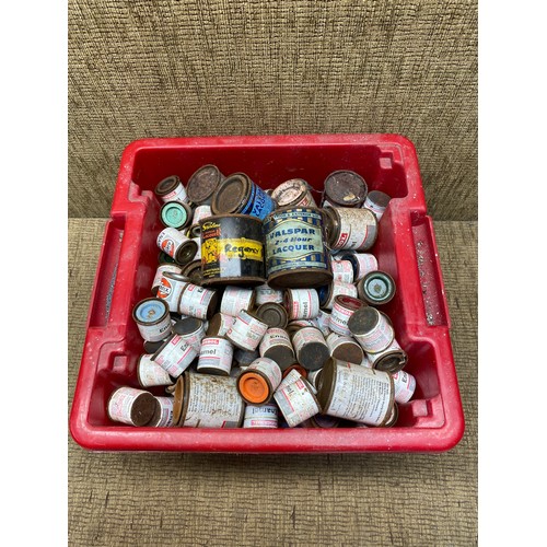 169 - A quantity of enamel paints for model making