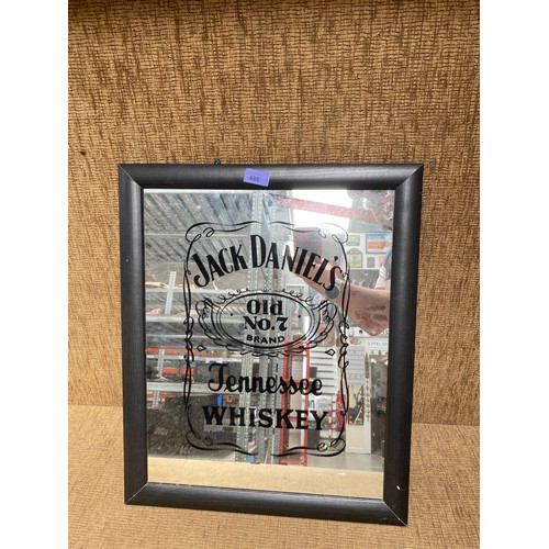 495 - Jack Daniels mirror 58cm x 48cm