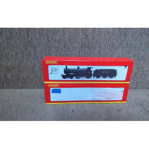 1179 - 2 Hornby 00 gauge steam locomotive: R2745 and R2829.