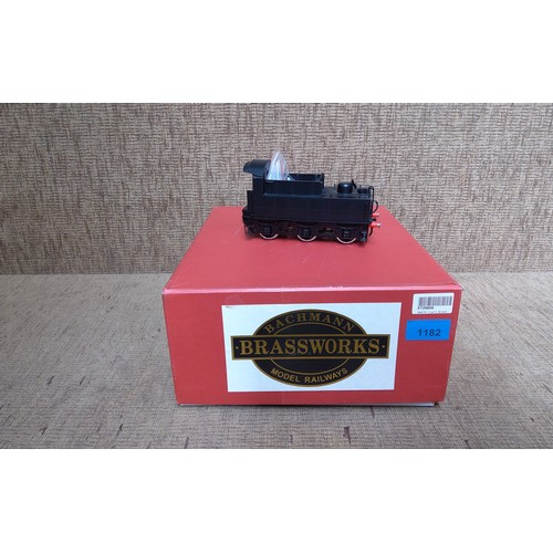 1182 - Bachmann Brassworks O Gauge 2MT Ivatt 2-6-0 Steam Locomotive in Plain Black.