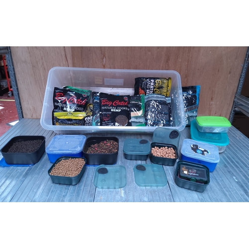 572 - Large amount of fishing baits including bait boxes