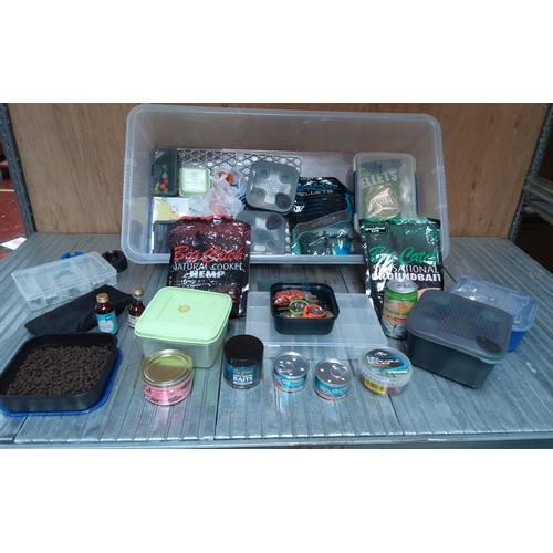 573 - Large amount of fishing baits including bait boxes