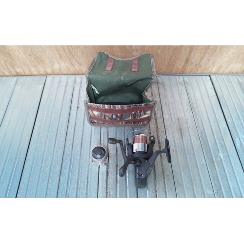 591 - Dam AT 330 RD fishing reel and case