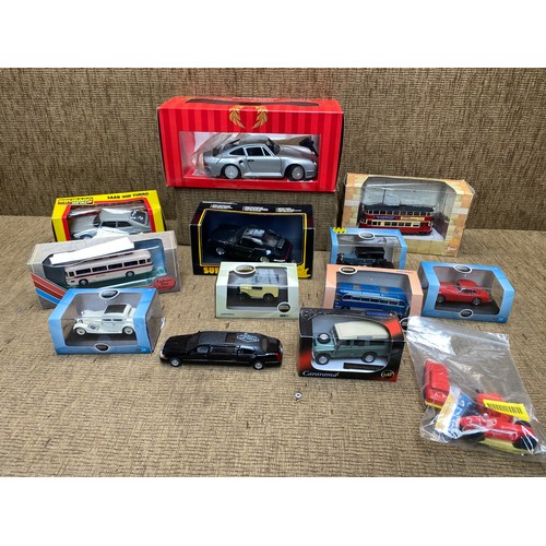 507 - Collection of collectible model cars including: Bburago and Tonka.