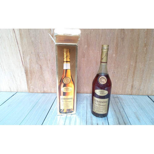 207 - A 1ltr bottle of Vintage Hennessey fine champagne cognac