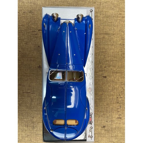 988 - CMC Exclusive models, Bugatti Type 57 SC Atlantic Coupe Chassis/NR 57.591 (R.B. Pope) 1938.