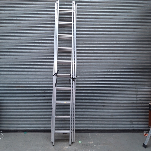 238 - Large triple extension combination  ladders