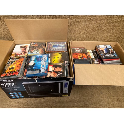 241 - Large selection of DVDs.