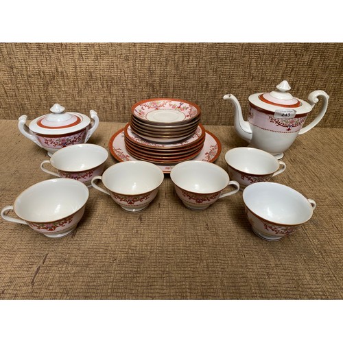 243 - Chinese tea set.