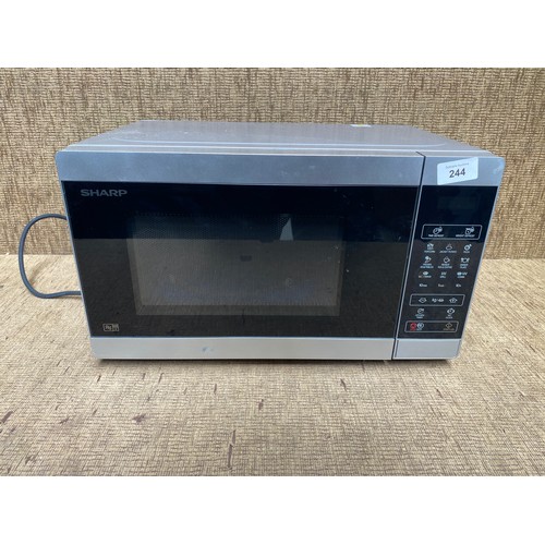 244 - Sharp microwave; 800w.