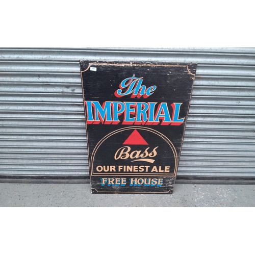 778 - Original Imperial Free House sign. 118cm x 76cm