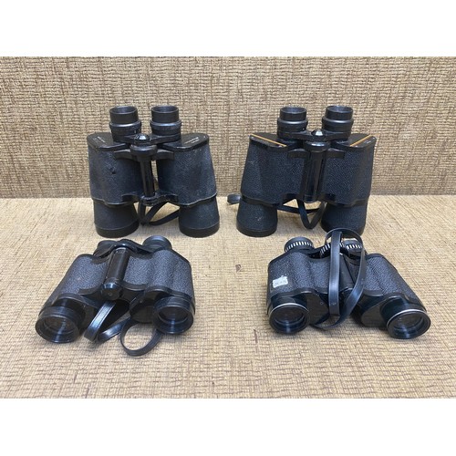 499 - 4 pairs of binoculars.