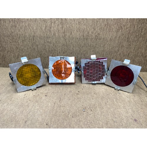 270 - 4 colour spot lights.