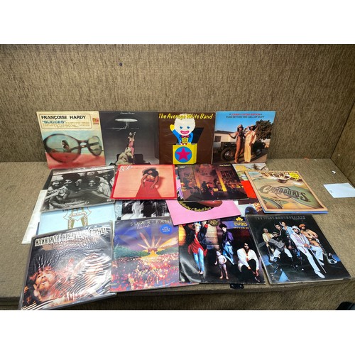 279 - Collection of approximately 30 vinyl record LPs including: Shakah Kahn and Fleetwood Mac.