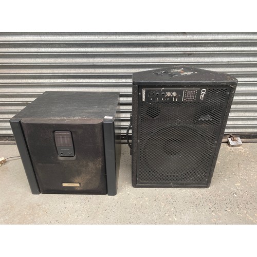 280 - Carlsbro PM-15 monitor and a SEN speaker.