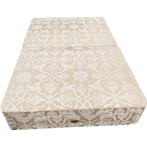 75 - Hypnos two drawer double divan base.