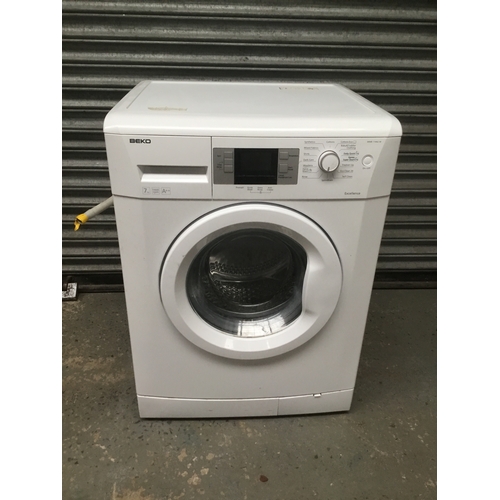 339 - Beko 7kg washing machine excellence wmb 71442w