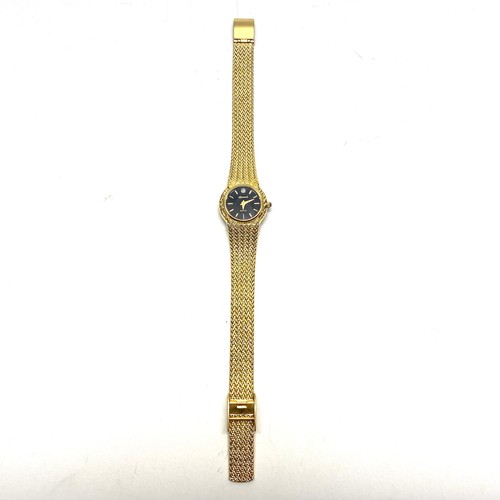 759 - Zeon angresoll gold plated watch.