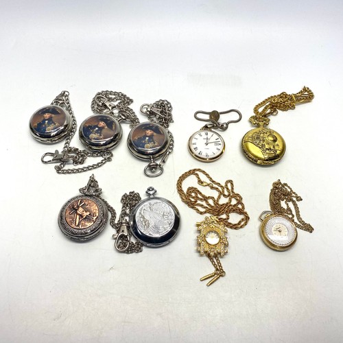 760 - Collection of costume pocket watches.