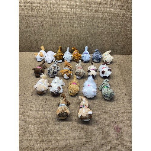 548 - mixed collection of plushies cats.