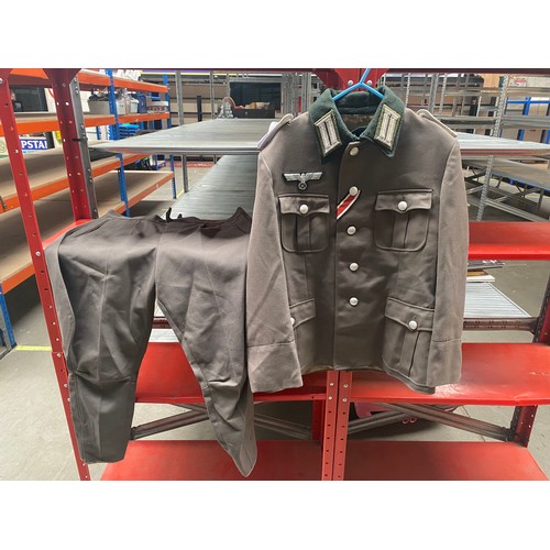 1055 - Reproduction WWII German Gebirsjager regiment 99 uniform.