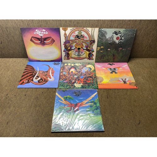 1066 - collection of vinyl LP records including osibisa.