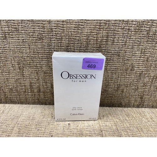 469 - Calvin Klein Obsession for men after shave 125ml.